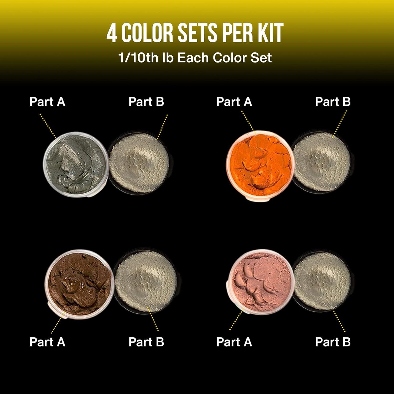 Pasta de Modelado Epoxi Wargames Delivered 181g Bronce