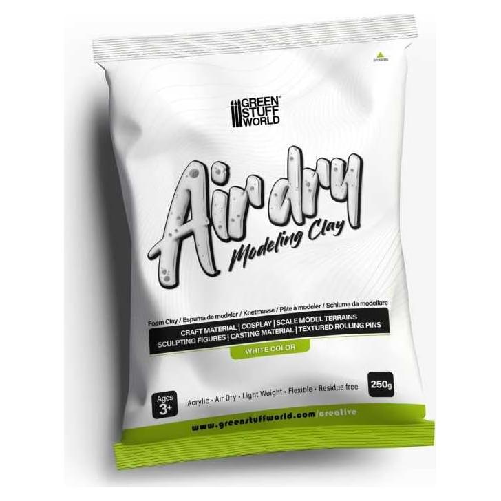 Arcilla Espuma Secado al Aire 250gr Blanca Green Stuff World