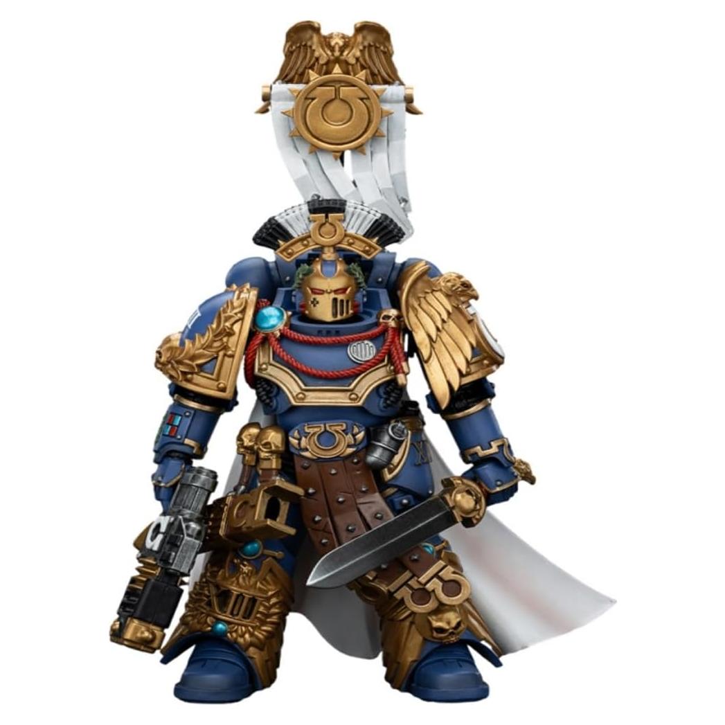Figura de Acción JOYTOY Warhammer Ultramarines Praetor 13.7cm