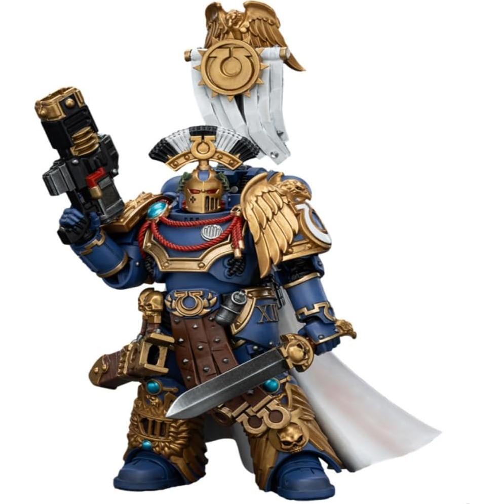 Figura de Acción JOYTOY Warhammer Ultramarines Praetor 13.7cm