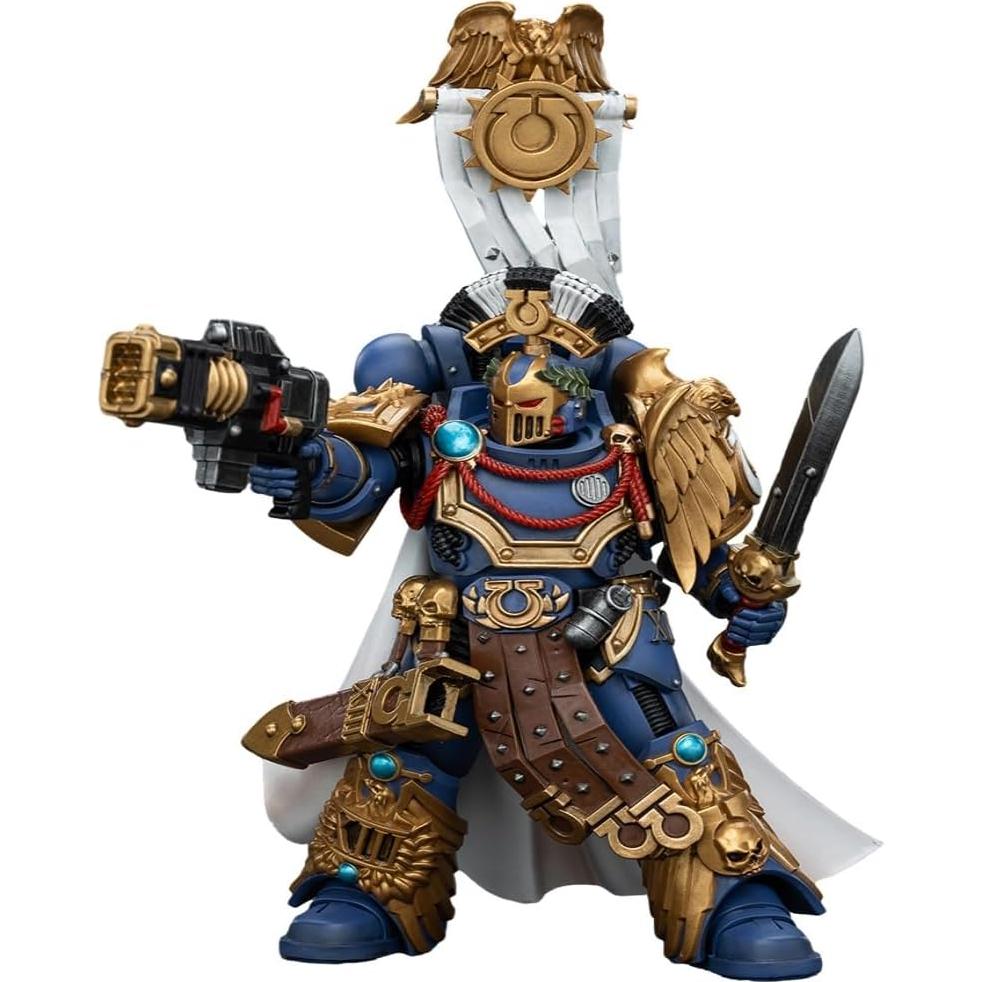 Figura de Acción JOYTOY Warhammer Ultramarines Praetor 13.7cm