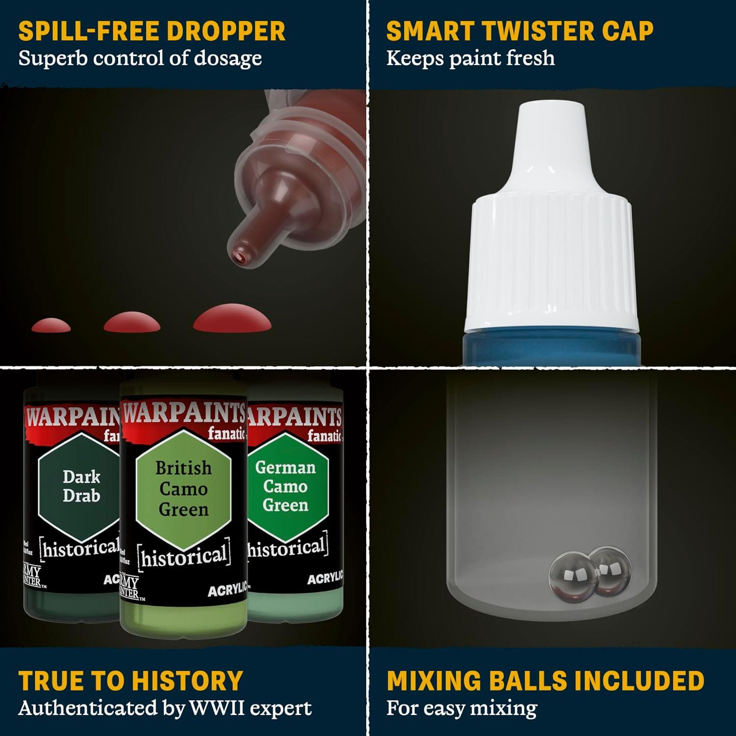 Set de Pintura Acrílica Alemán WWII The Army Painter 20 x 18 ml