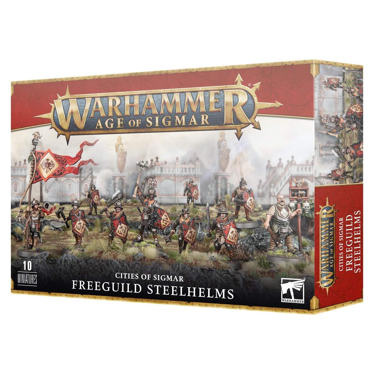 Casco de Acero del Gremio Games Workshop - Warhammer