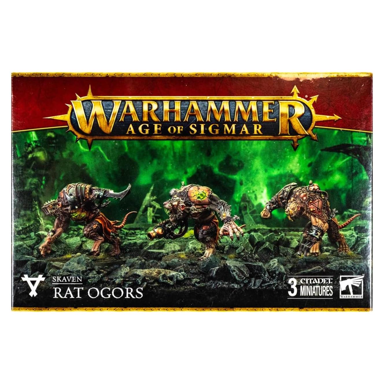 Miniaturas Skaven Rat Ogors Games Workshop - Age of Sigmar