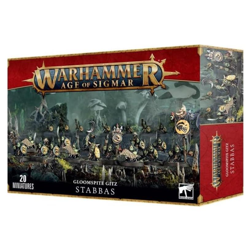 Miniaturas Warhammer Age of Sigmar Gloomspite Gitz Stabbas