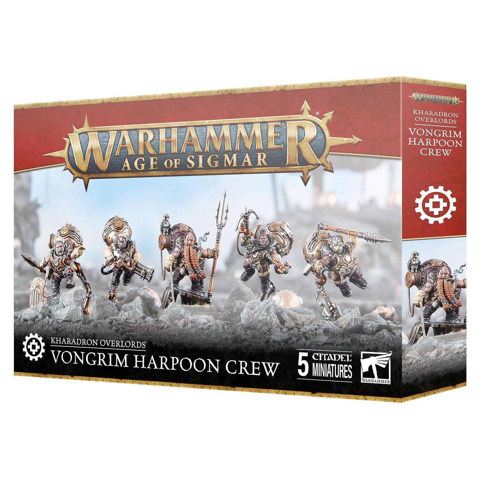 Miniaturas Warhammer AoS Kharadron Overlords Vongrim Crew