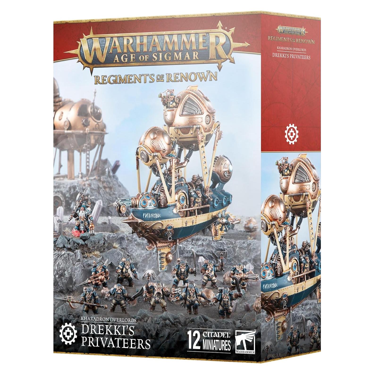 Miniaturas Kharadron Overlords Games Workshop - Piratas de Drekki