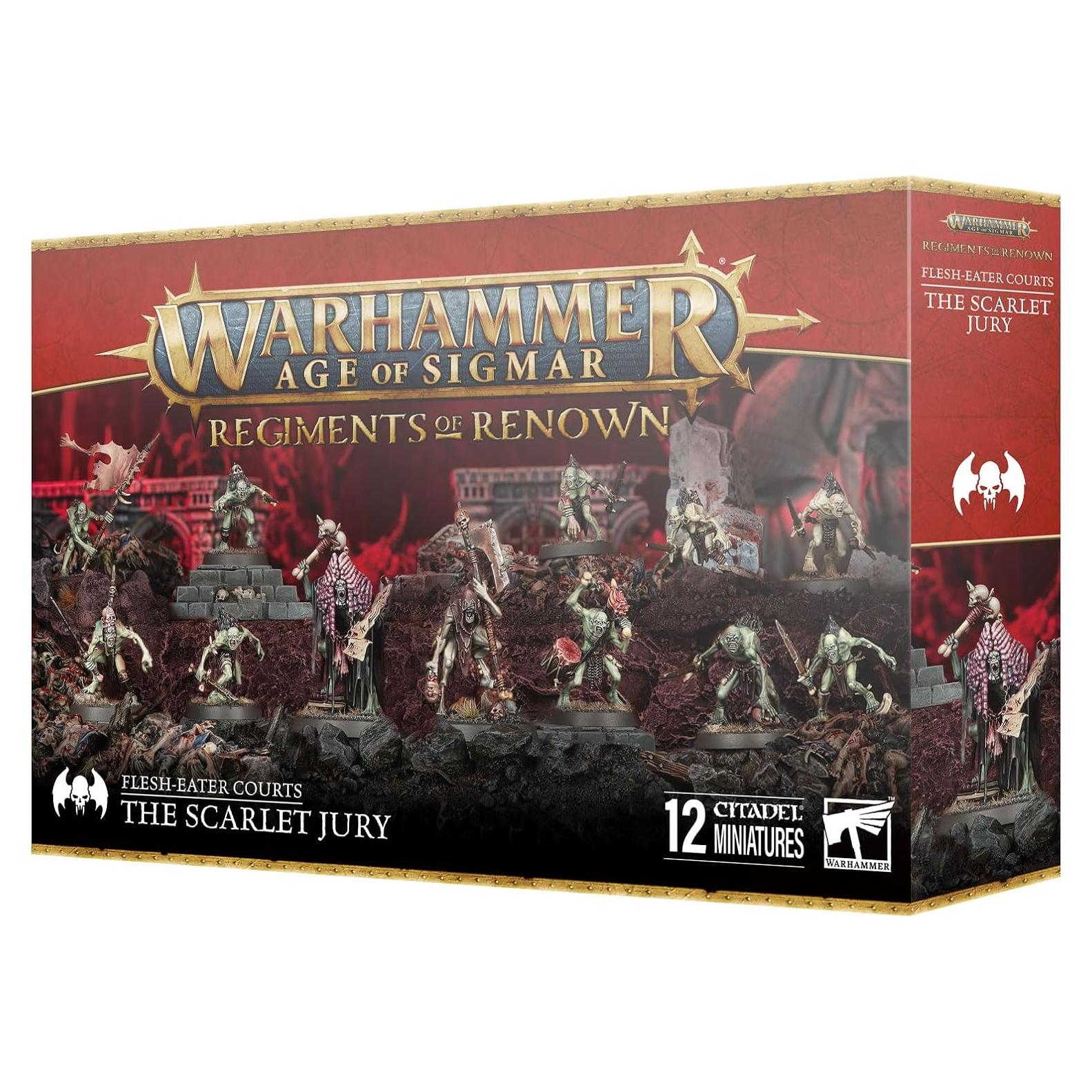 Warhammer Age of Sigmar: Tribunales de Comevivos - El Jurado Escarlata