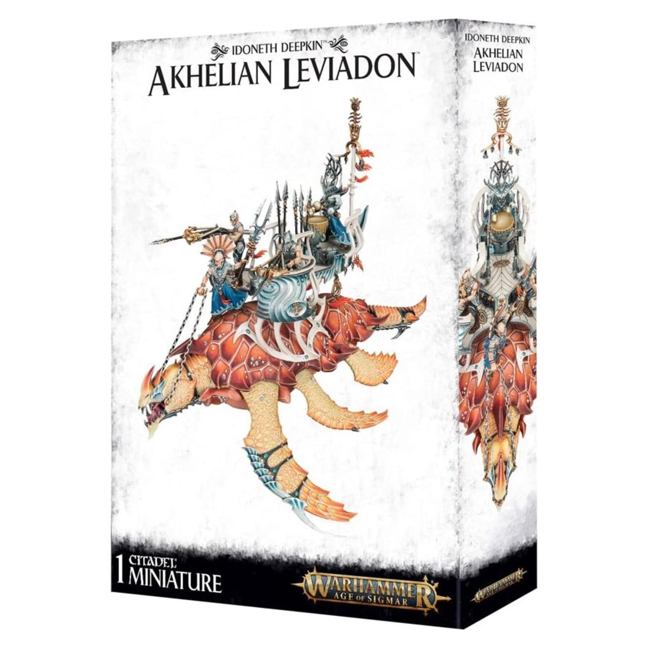 Juego de Miniaturas Warhammer AoS - Akhelian Leviadon Negro