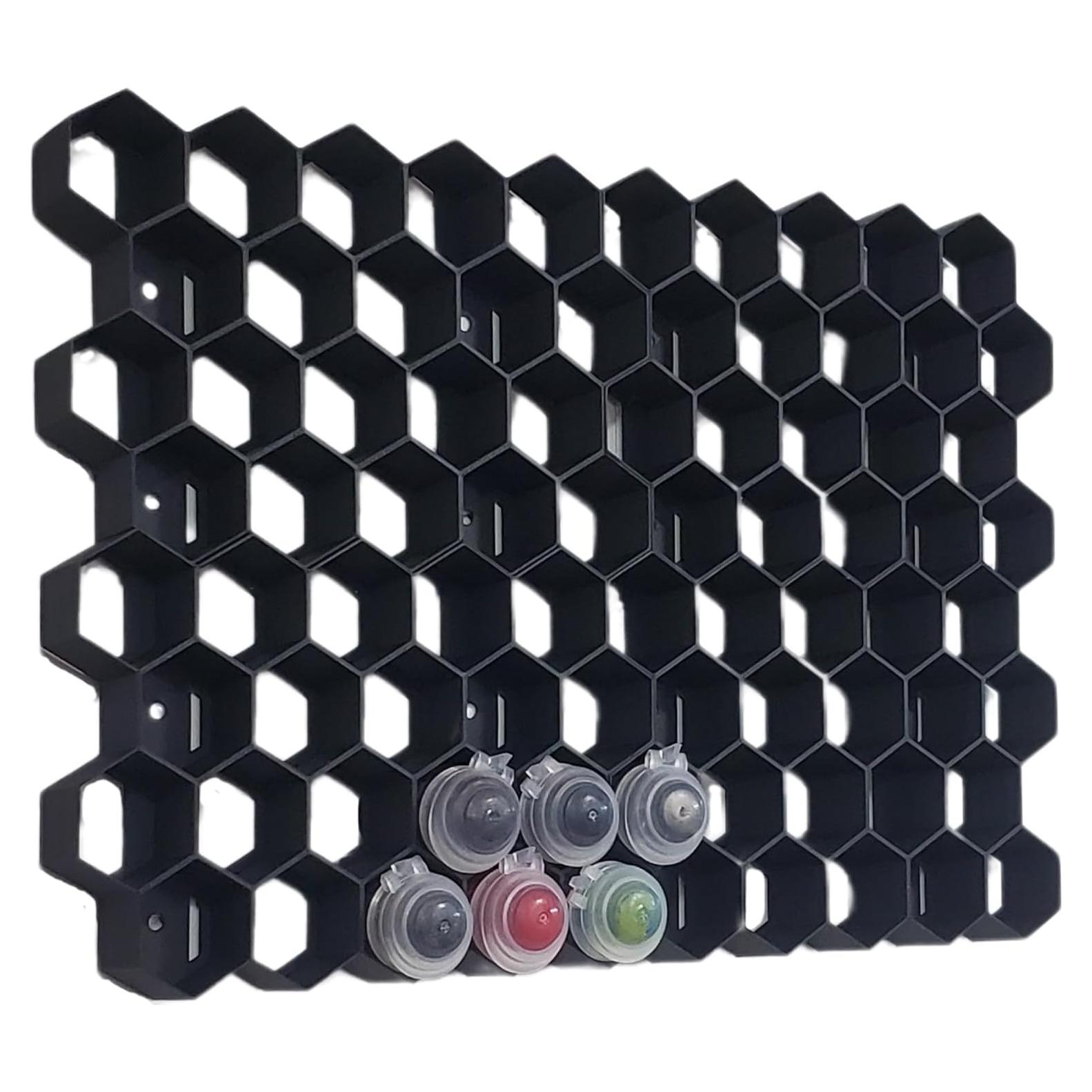 Soporte de Pintura de Pared Genérico para Tarros Citadel - 20 Compartimentos