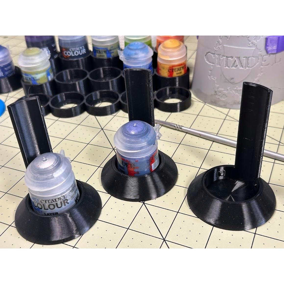 Soportes para Tarros de Pintura Citadel Cosas Verdaderamente Asombrosas - 3 Piezas Azul