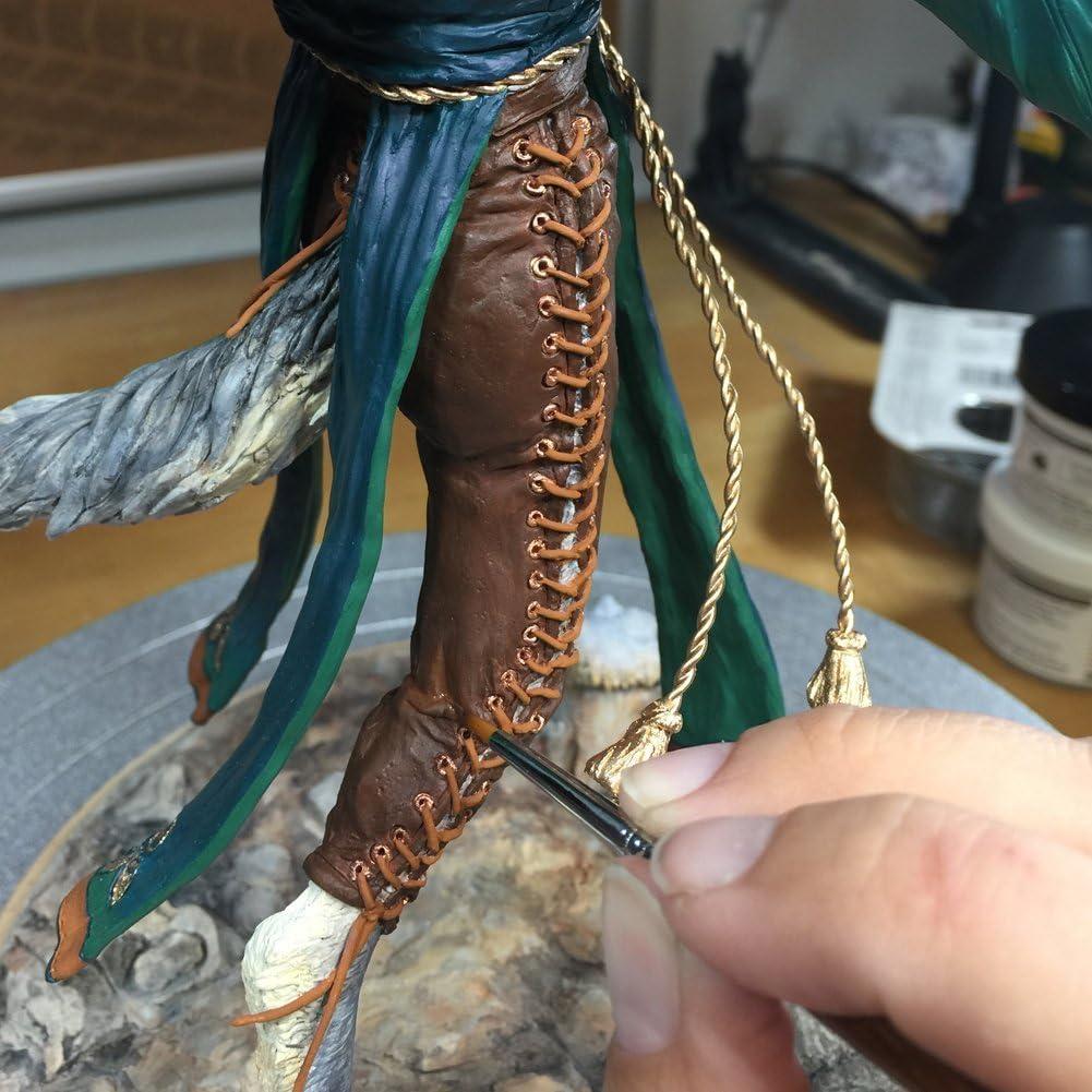 Juego de Pinceles Detallados Artbrush Tower - 11 Piezas Nylon