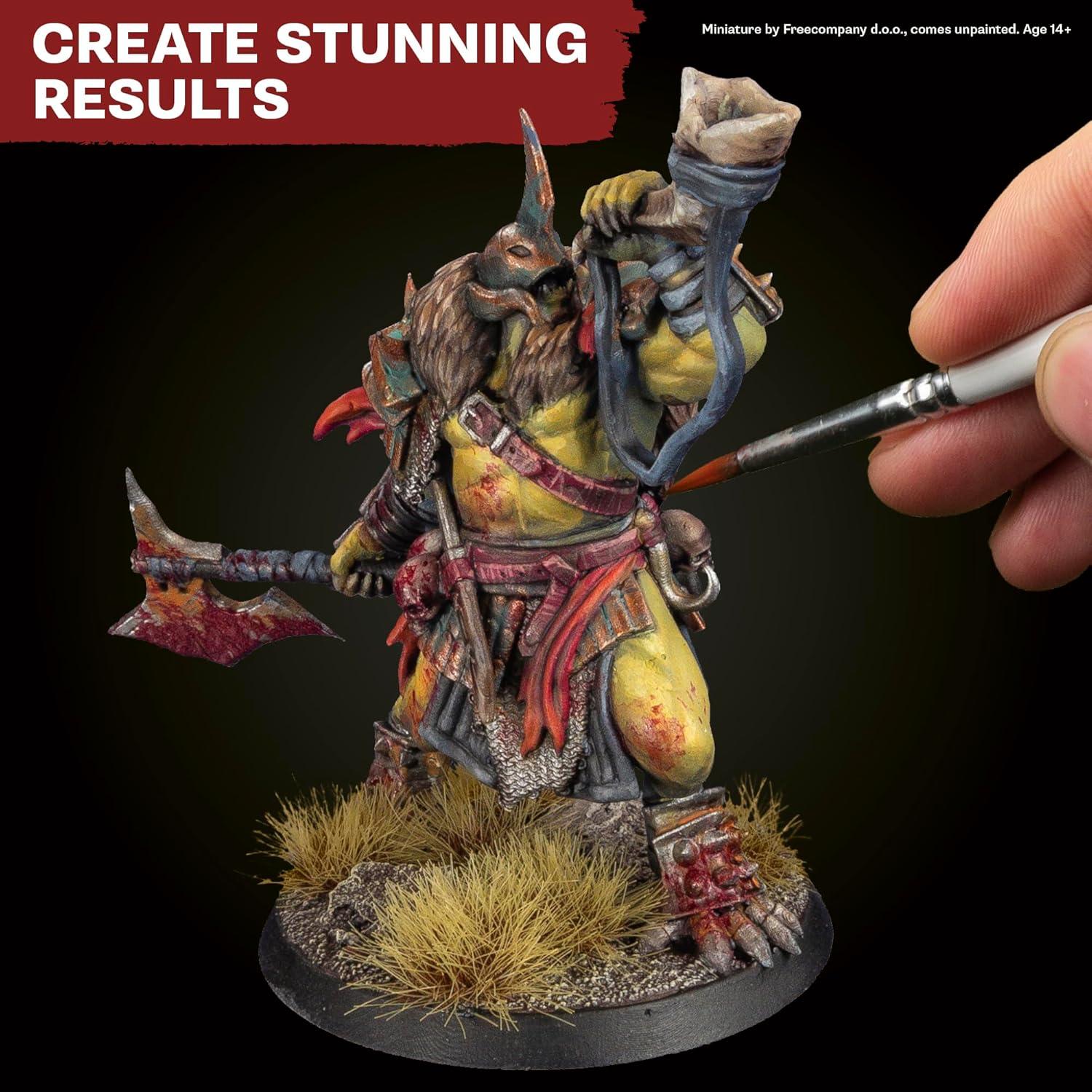 Conjunto de Pintura Acrílica Warpaints Fanatic 22 x 18ml