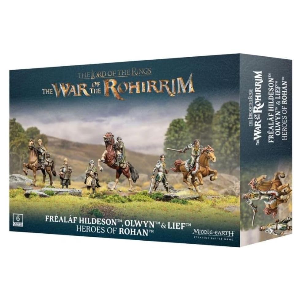 Miniaturas Rohan Games Workshop: Fréaláf, Olwyn y Lief