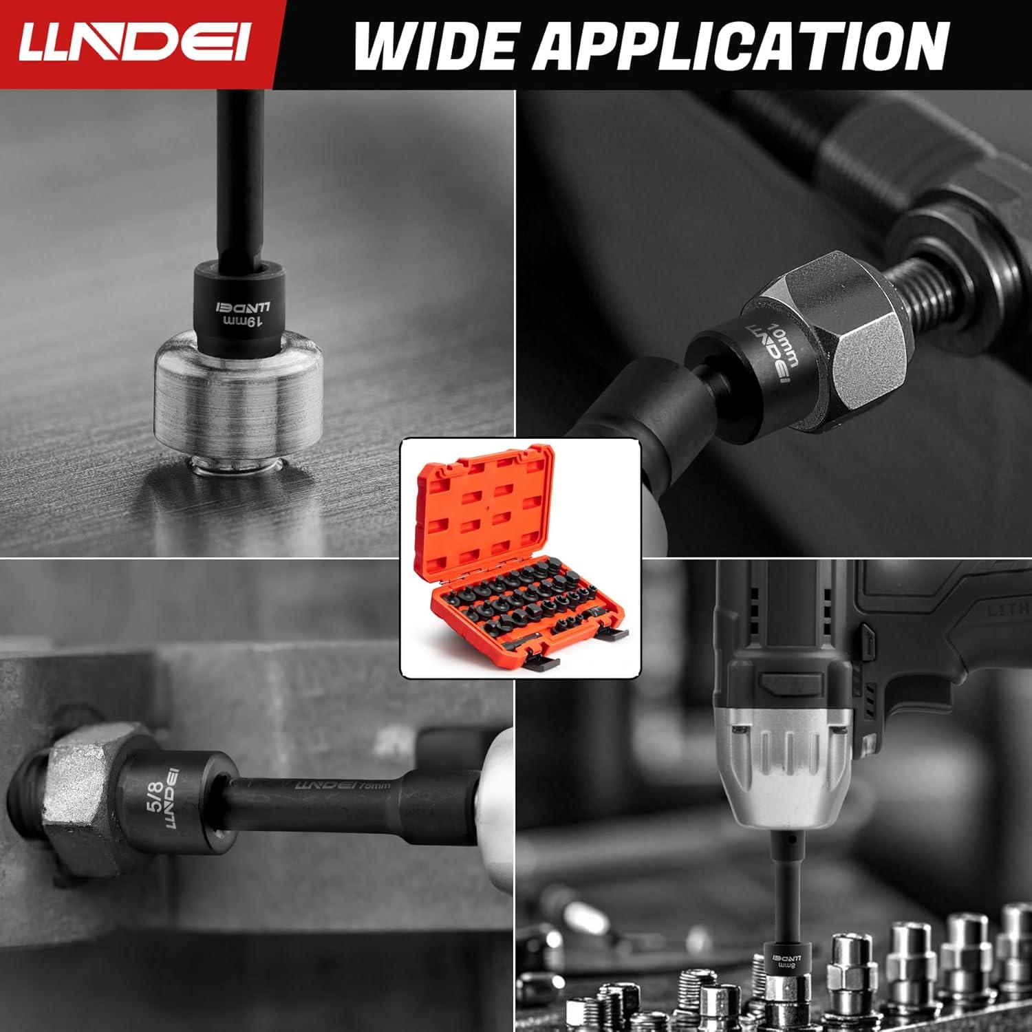 Juego de Controladores Hexagonales LLNDEI 30 Piezas 3/8"