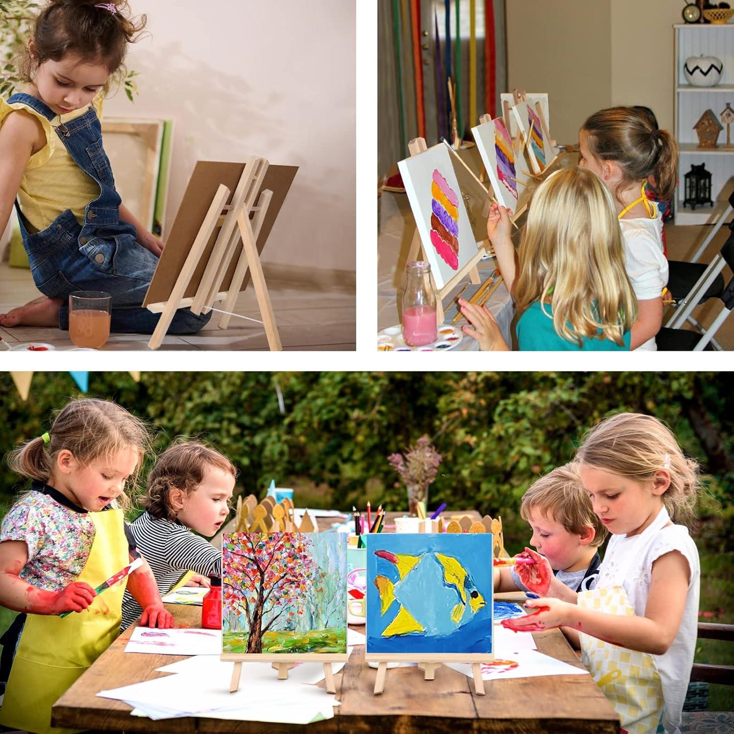 Cabaletes de Madera KINLINK 30 cm Set de 6 para Exhibición