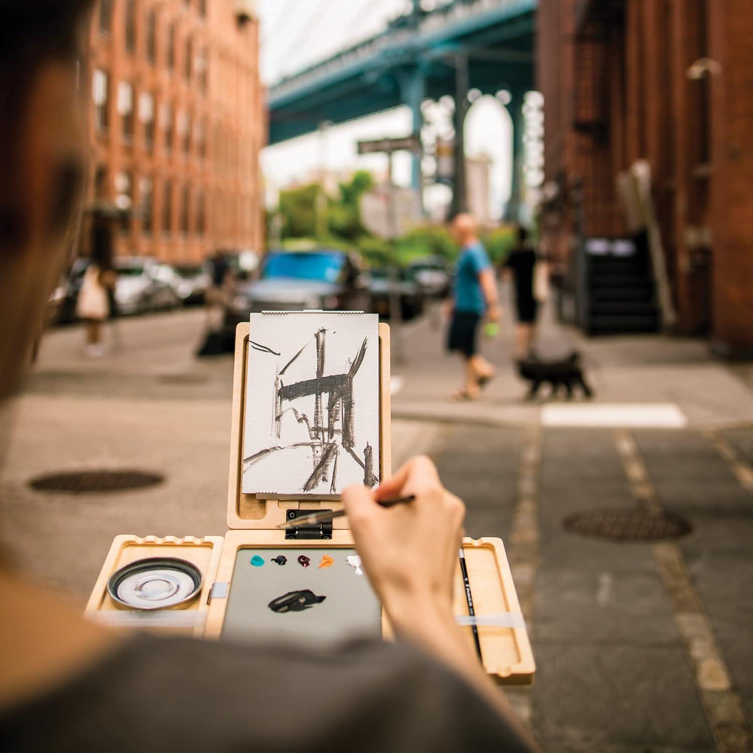 Caja Pochade Nueva Onda u.go Anywhere 15.24x20.32cm Madera