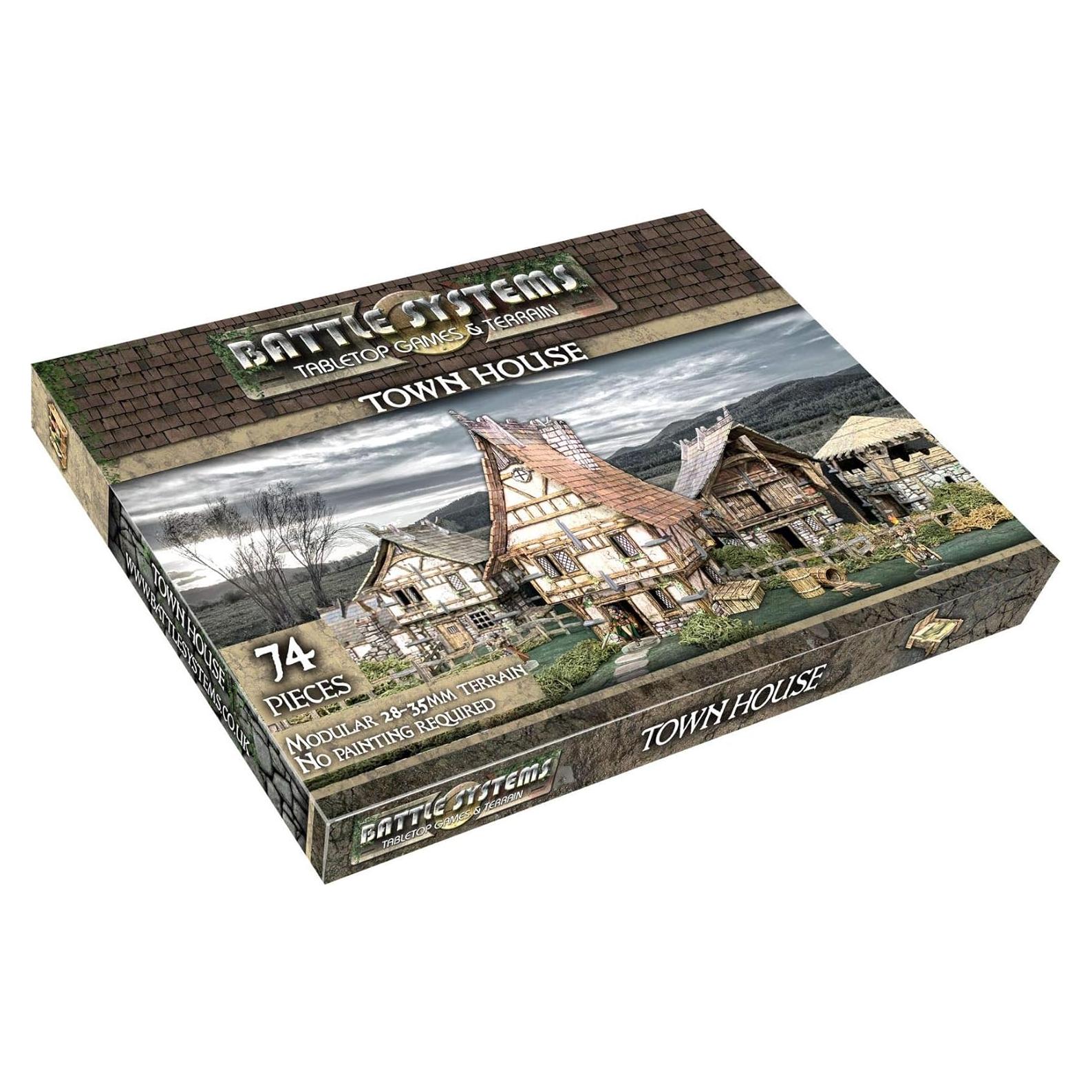 Casa de Pueblo Modular Sistemas de Batalla 28-35mm Fantasía