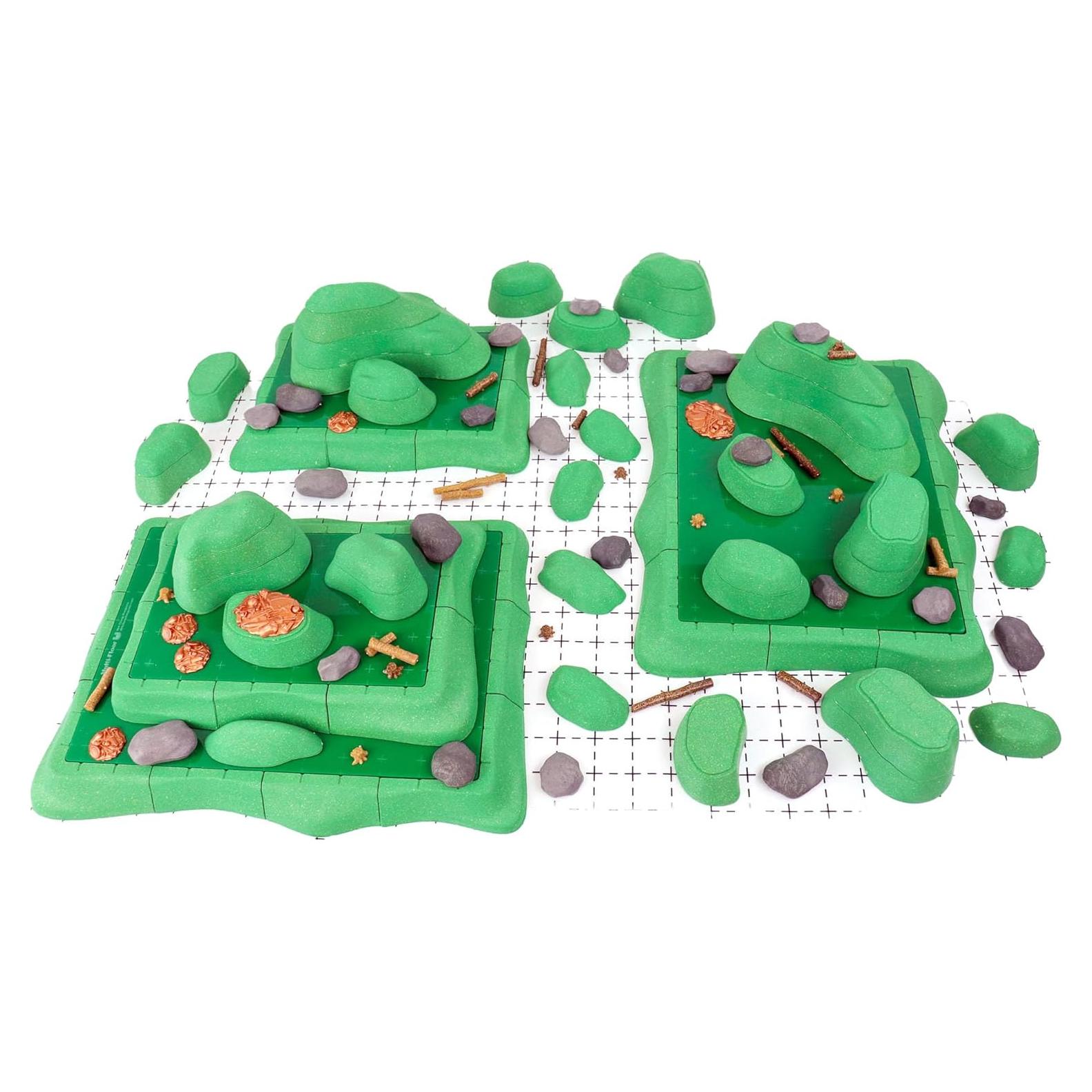 Conjunto de Terreno Modular para RPG Dirt Cheap Dungeons 225+ Piezas