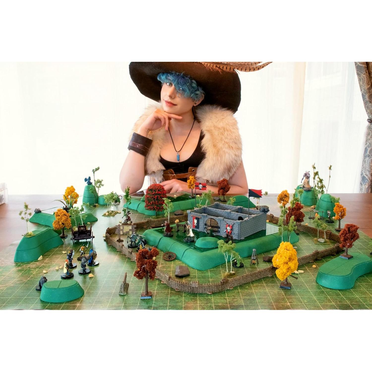 Conjunto de Terreno Modular para RPG Dirt Cheap Dungeons 225+ Piezas