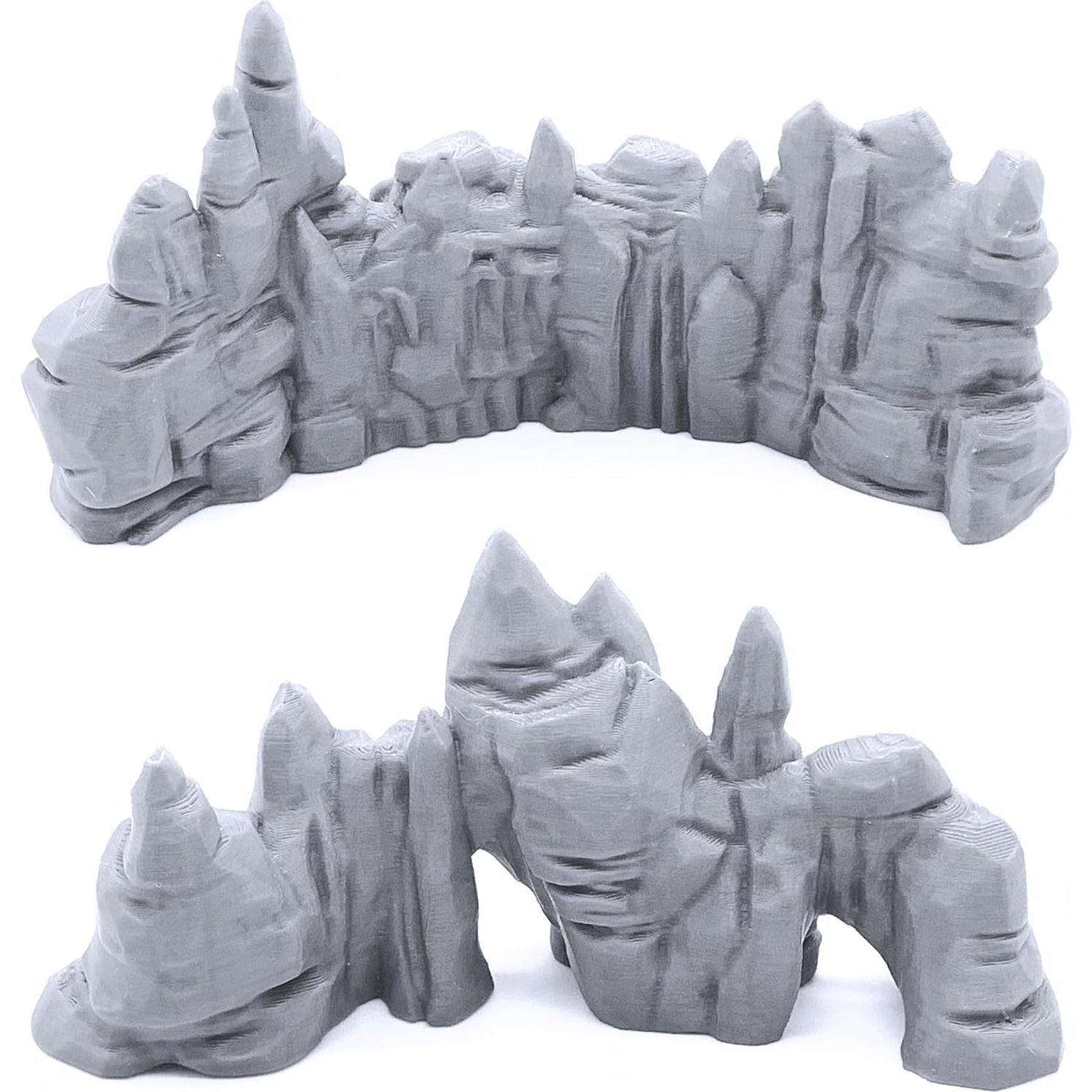 Paredes de Grotto Bajo EnderToys - Escenografía DND 28mm