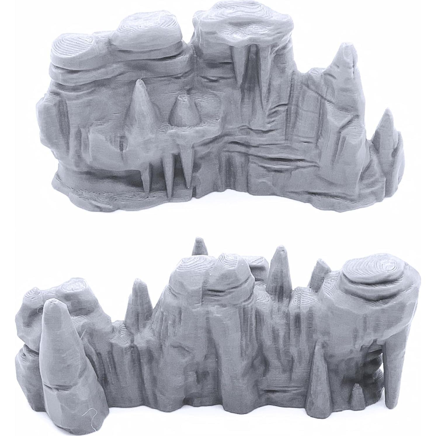 Paredes de Grotto Bajo EnderToys - Escenografía DND 28mm