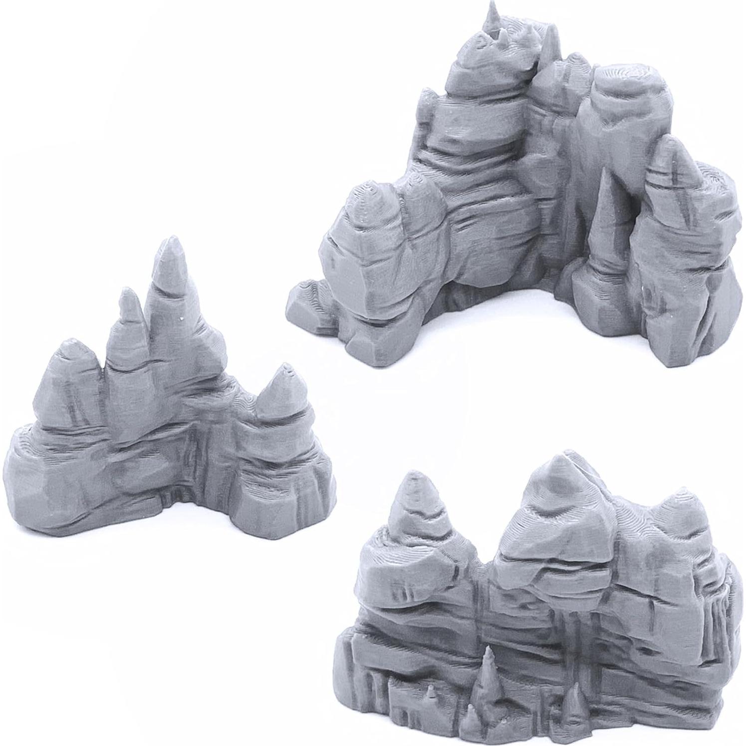 Paredes de Grotto Bajo EnderToys - Escenografía DND 28mm