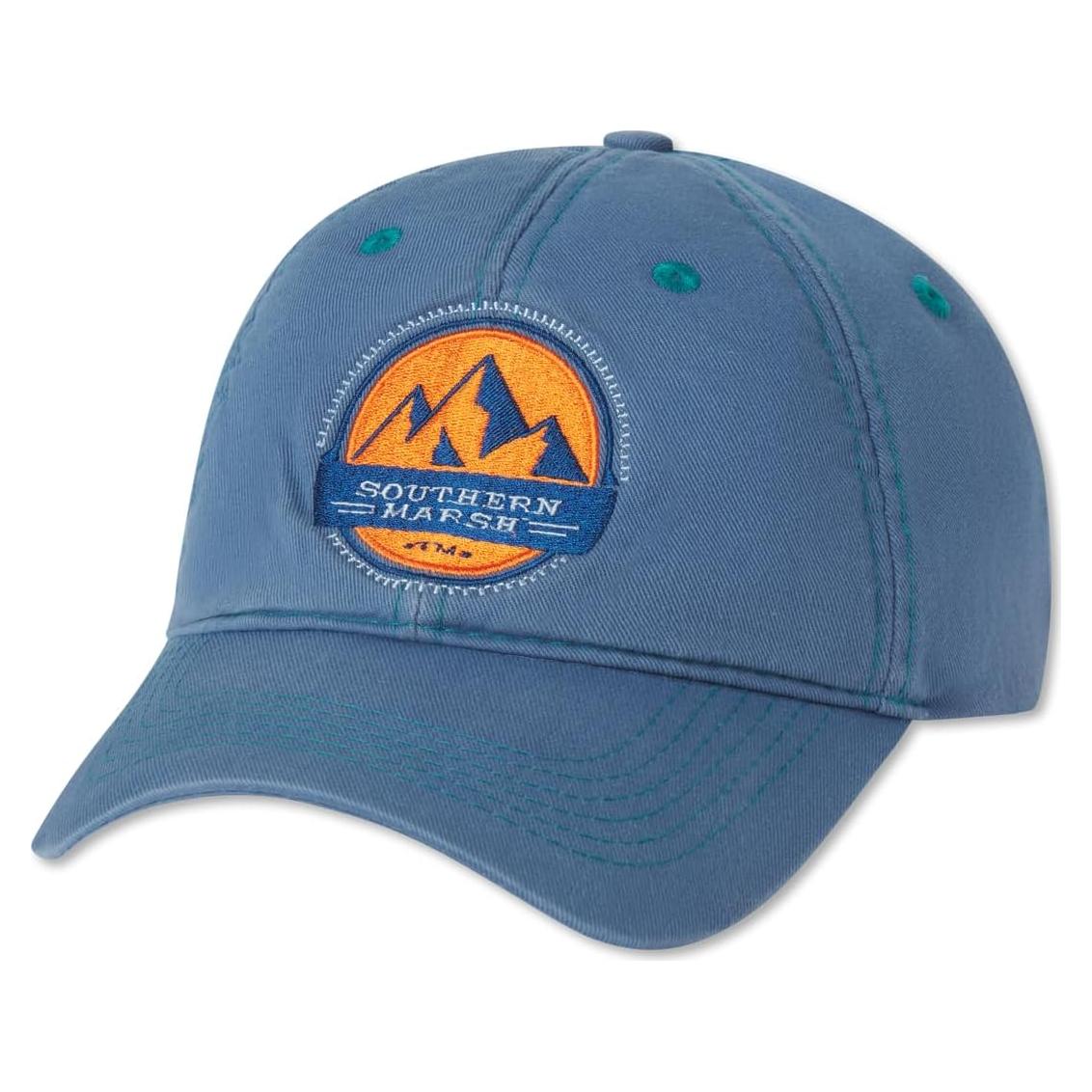 Gorra de Montaña Southern Marsh Cumbre Azul Lavado