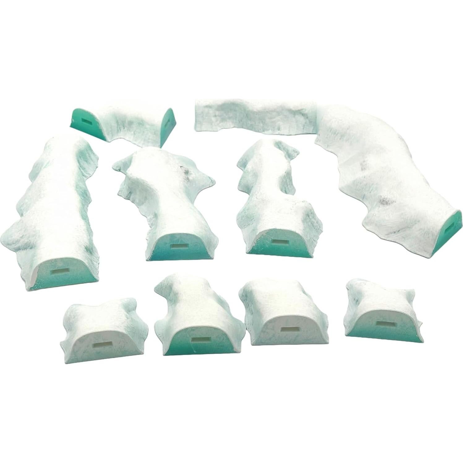 Terreno de Guerra de Mesa en Miniatura Terreno de Legión - Trinchera Pintada