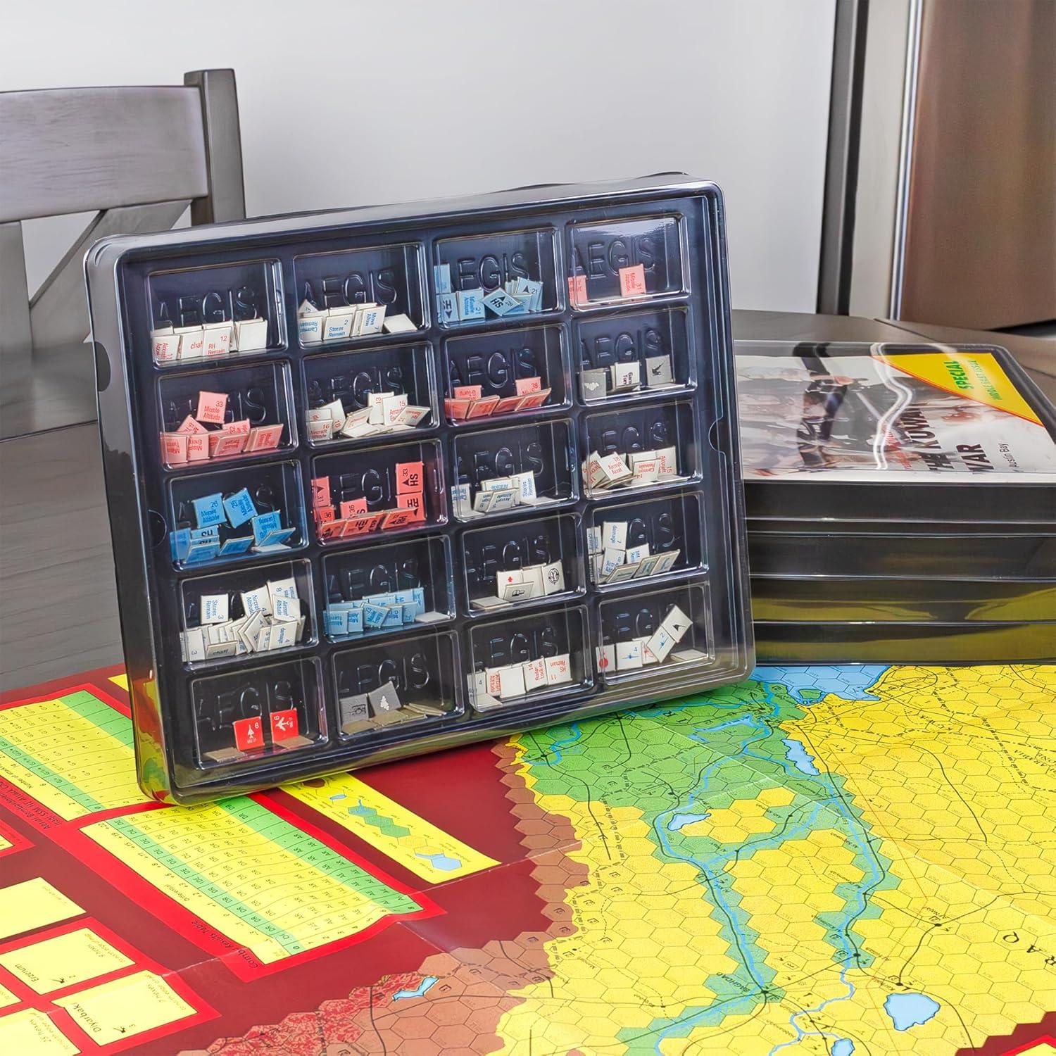 Bandejas de Contador de Juego Toy Vault - Paquete de 5, 20 Compartimentos