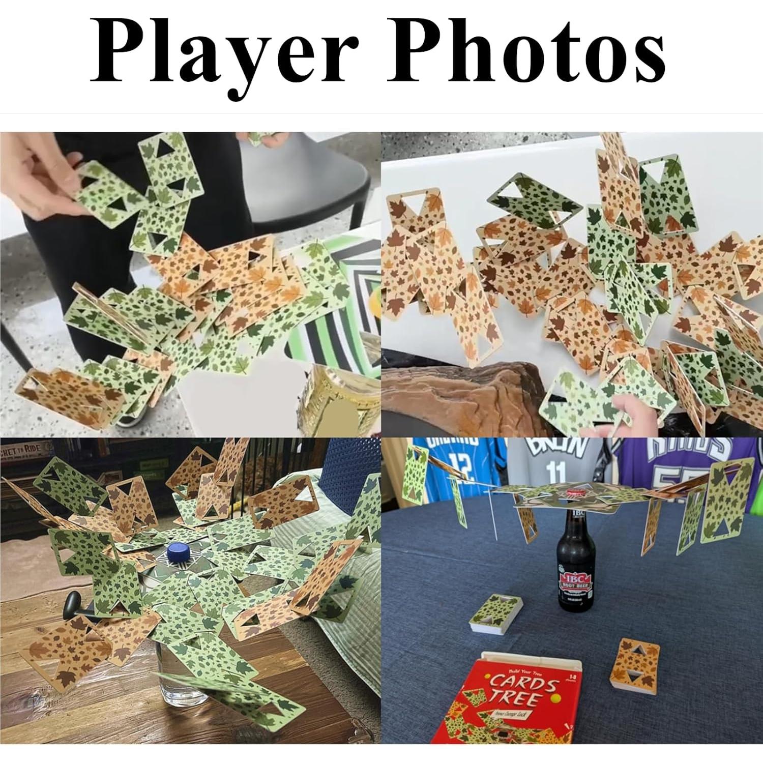 Juego de Cartas de Equilibrio Árbol UPPOCKK para 1-8 Jugadores