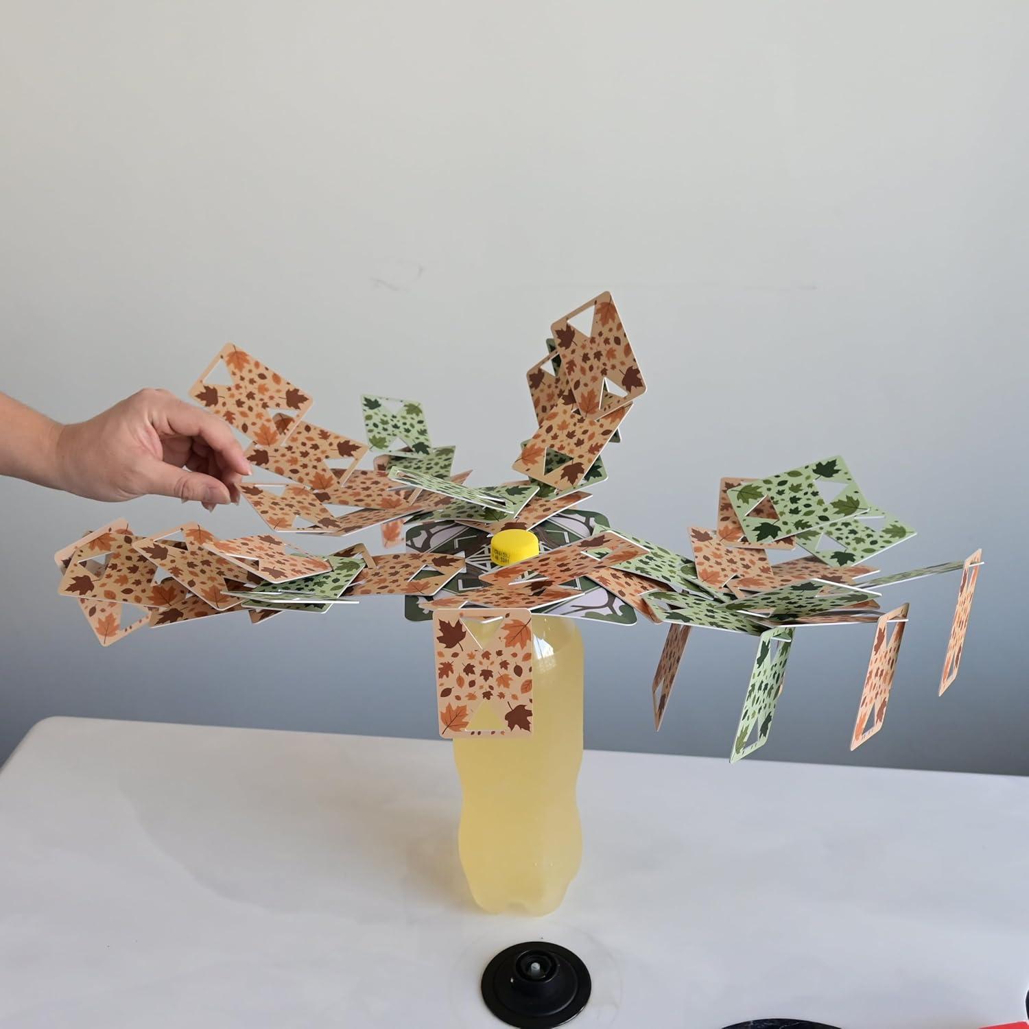 Juego de Cartas de Equilibrio Árbol UPPOCKK para 1-8 Jugadores