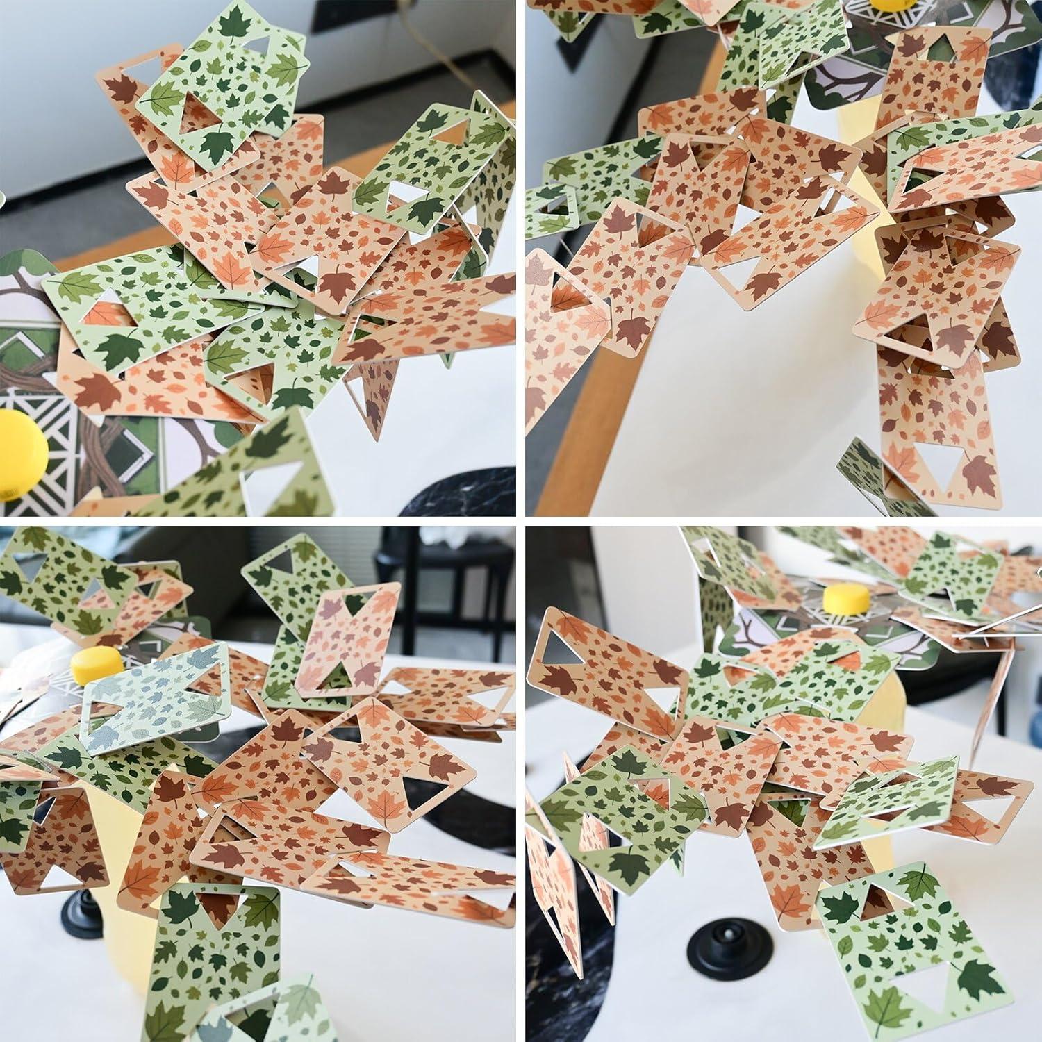 Juego de Cartas de Equilibrio Árbol UPPOCKK para 1-8 Jugadores