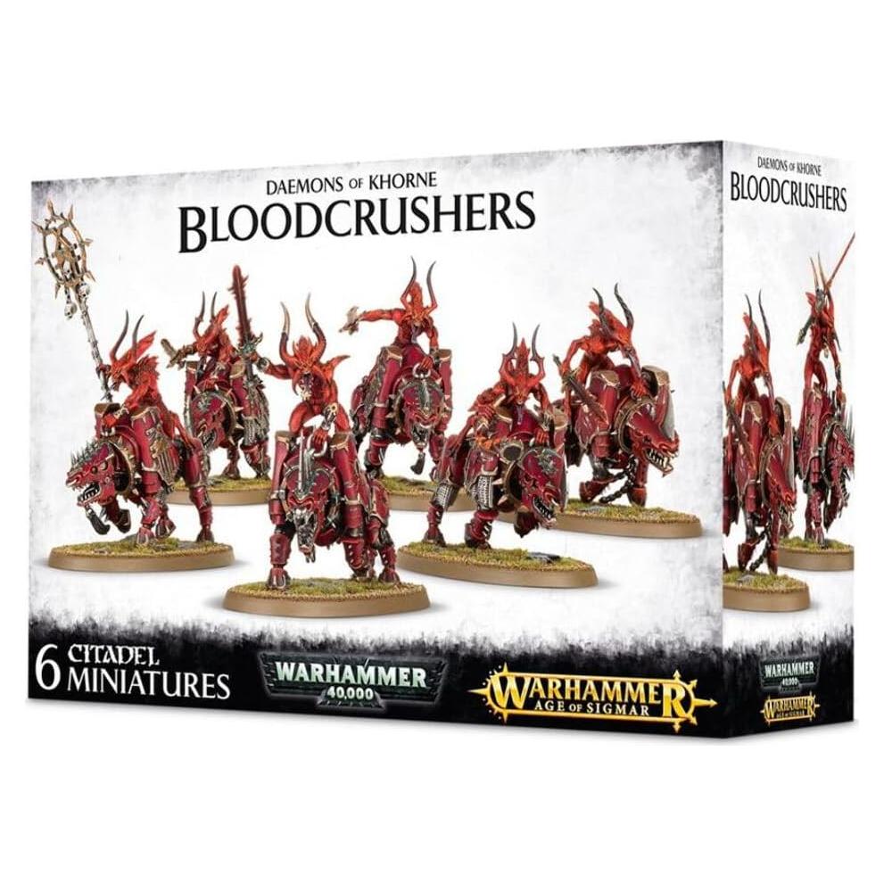 Miniaturas Warhammer Demonios de Khorne - Trituradores de Sangre (6 Figuras)