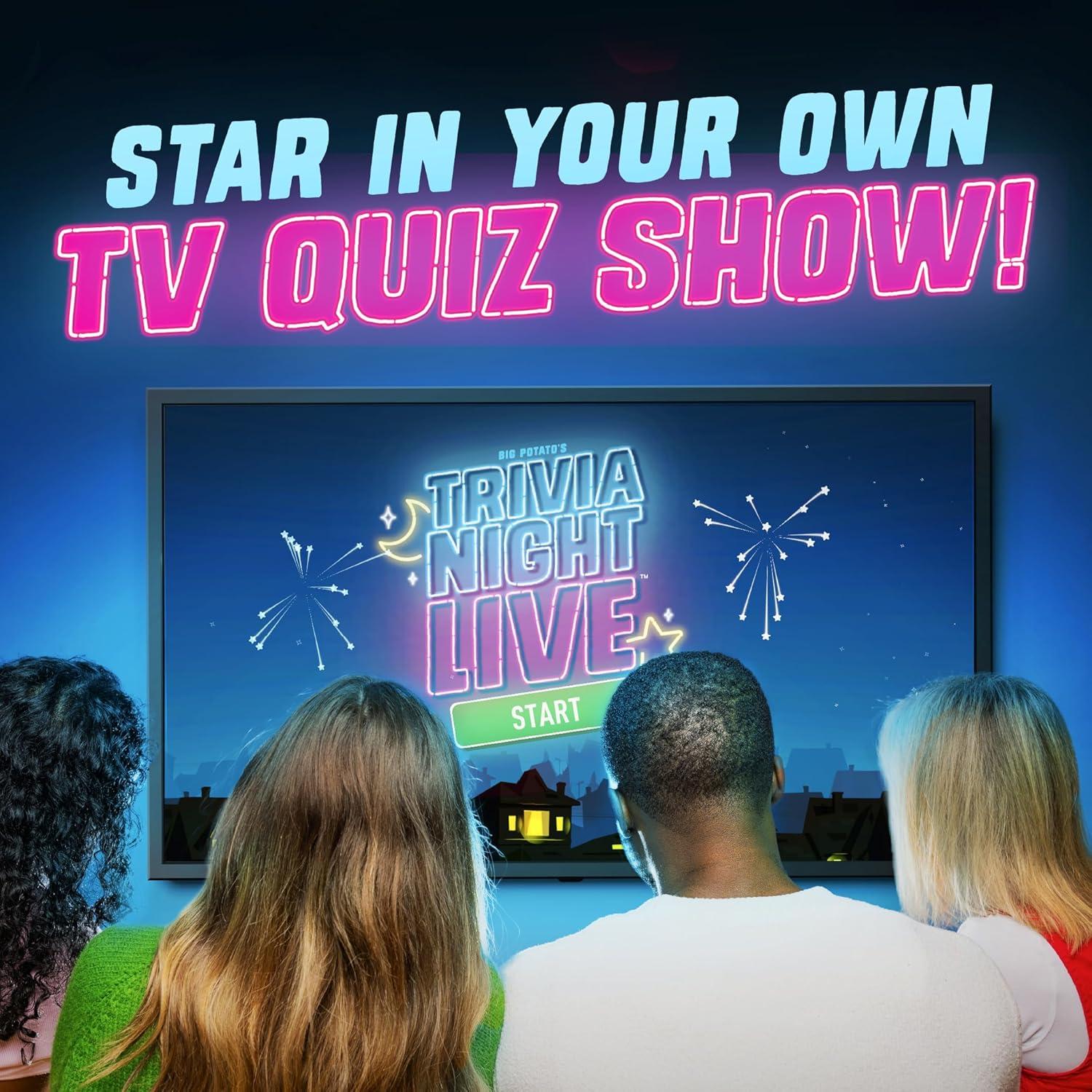 Juego de Mesa Noche de Trivia en Vivo Big Potato 2-6 Jugadores