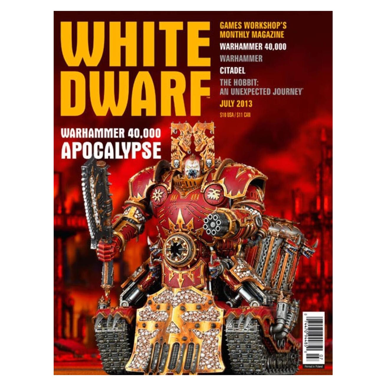 Cómic Enano Blanco #403A Games Workshop 2013