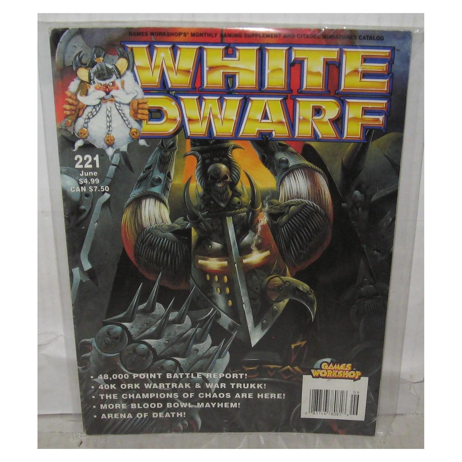 Revista Enano Blanco #221 Junio 1998 - Games Workshop