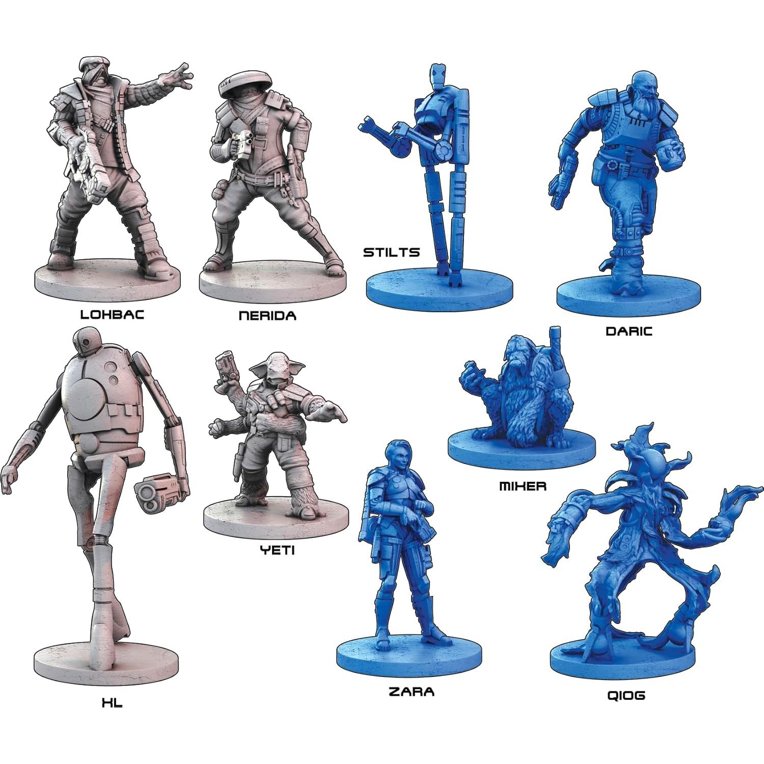 Expansión Core Space First Born Puesto de Comercio - 7 Miniaturas