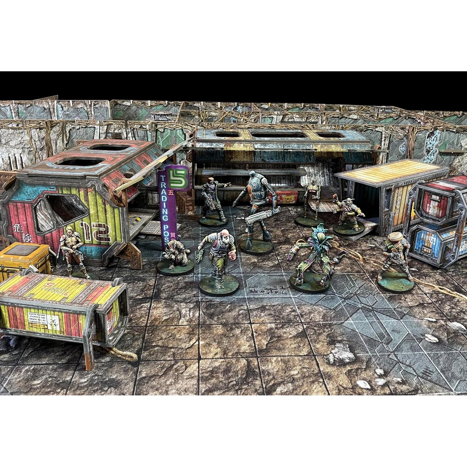 Expansión Core Space First Born Puesto de Comercio - 7 Miniaturas