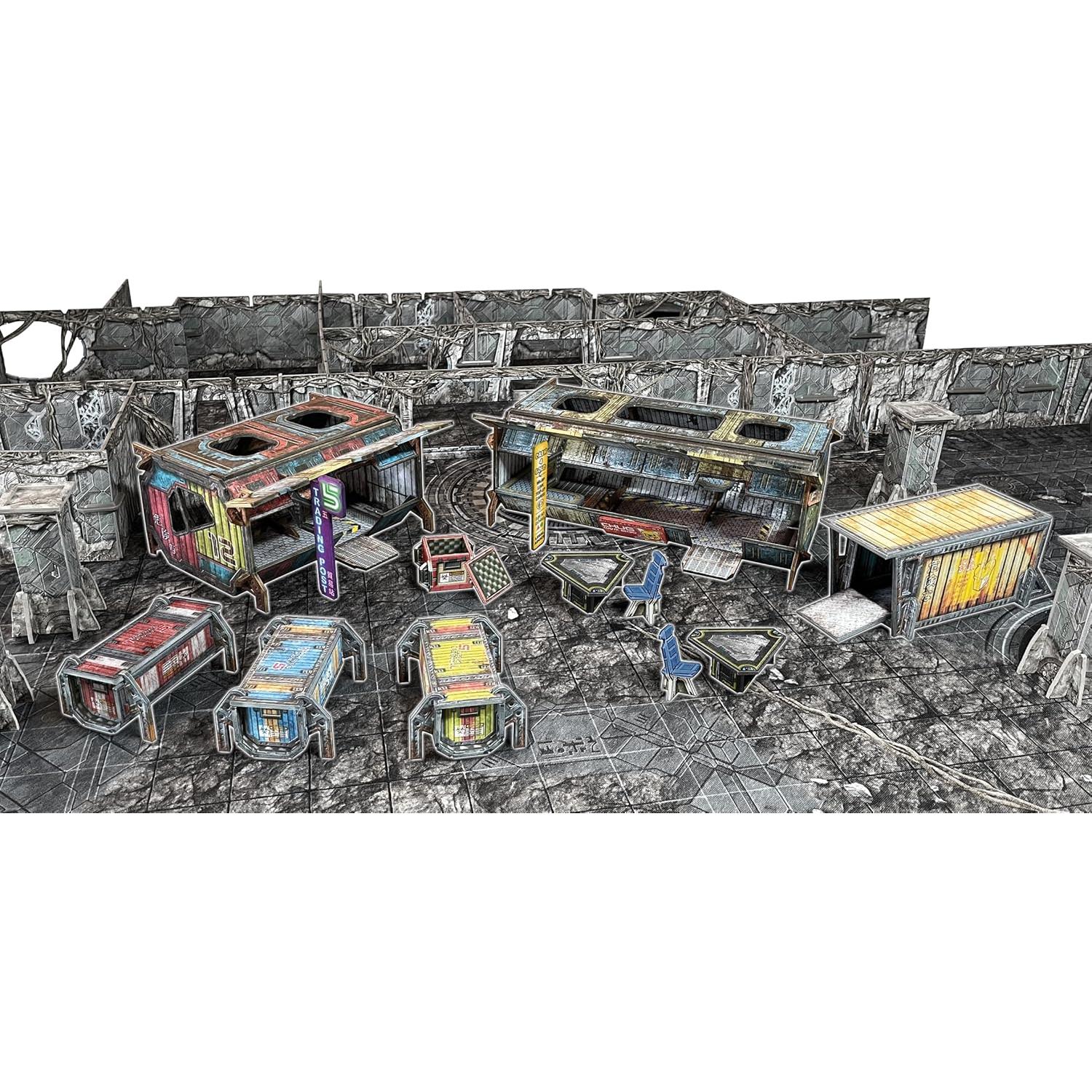 Expansión Core Space First Born Puesto de Comercio - 7 Miniaturas