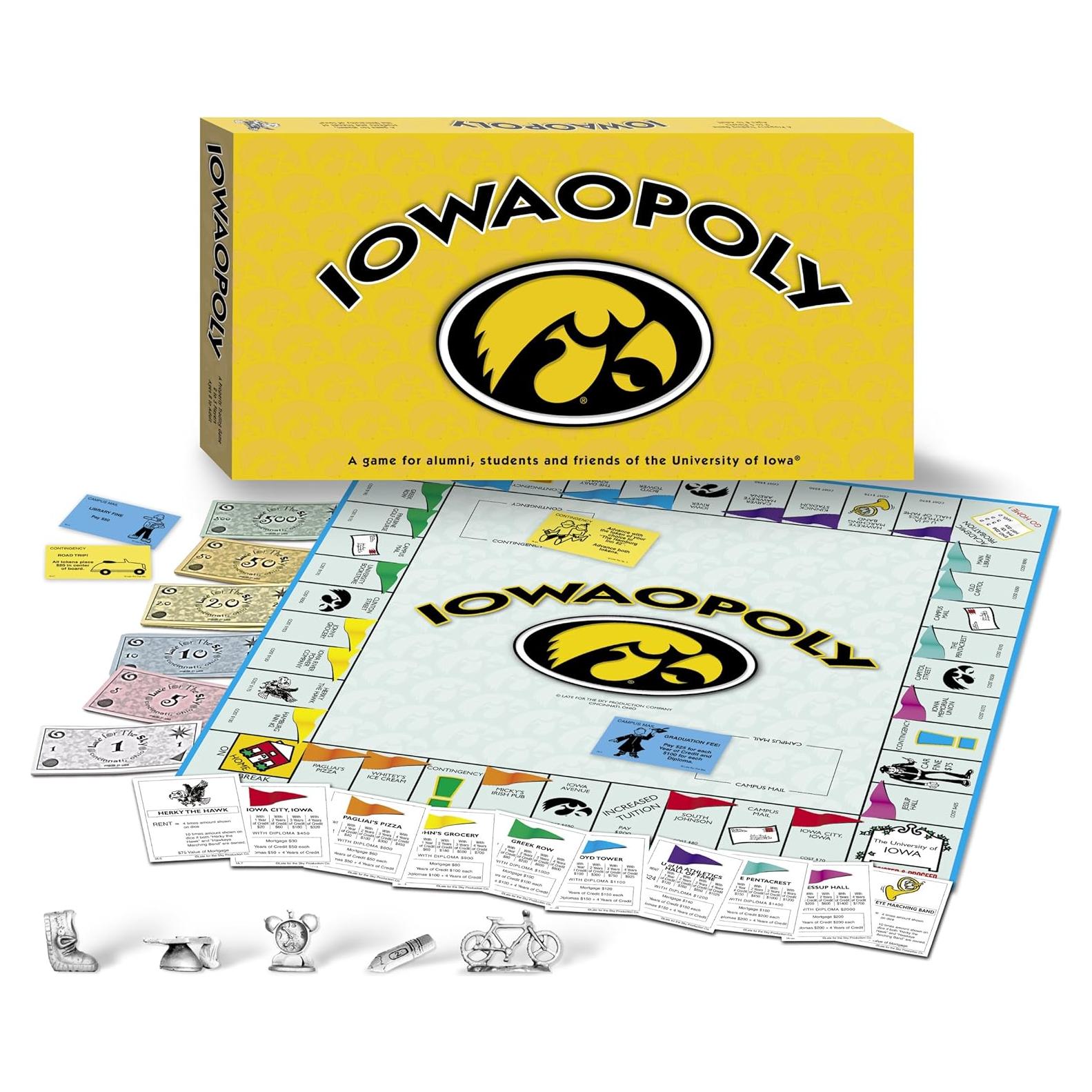 Juego de Mesa IOWAOPOLY Tarde para el Cielo - Universitario
