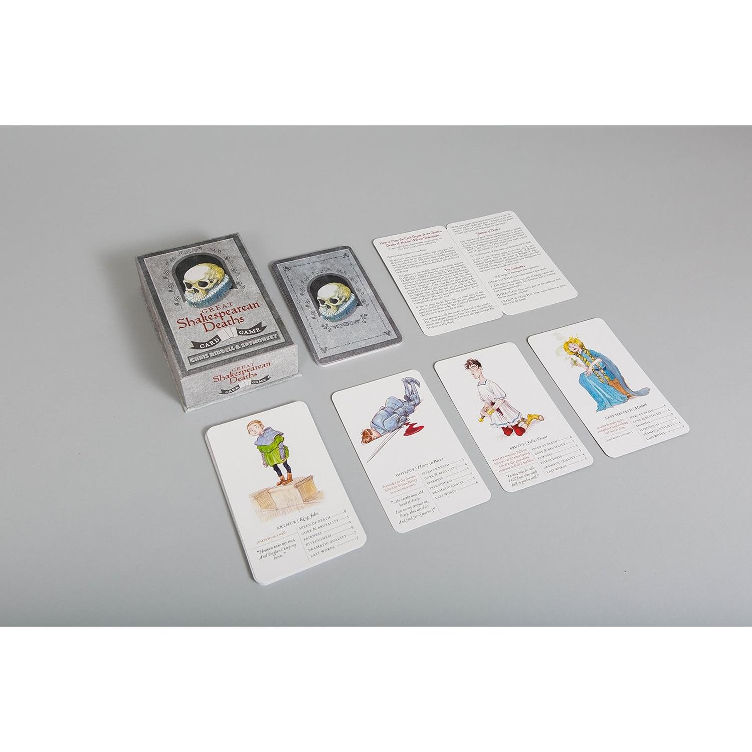 Juego de Cartas Grandes Muertes Shakespeareanas - Chronicle Books