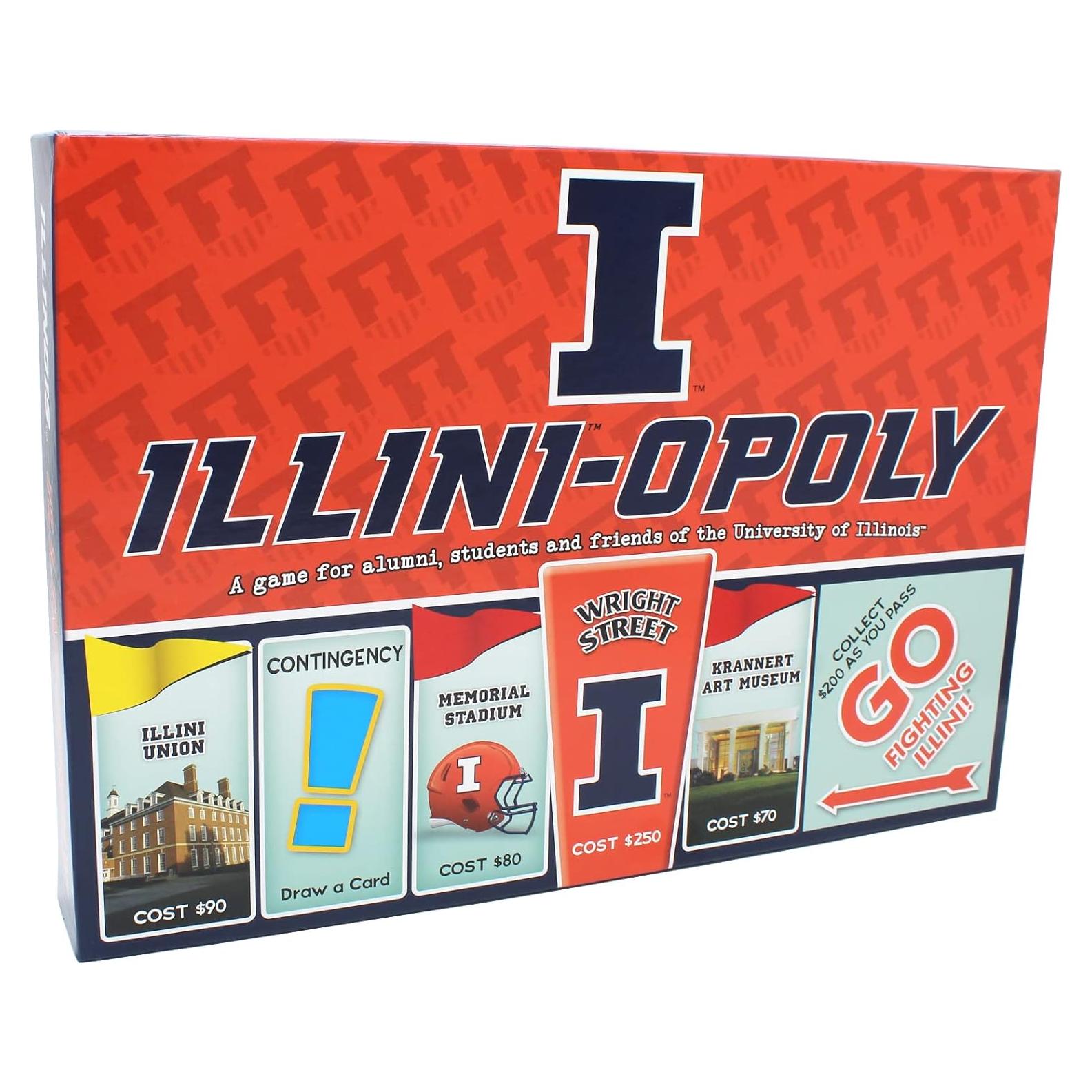 Juego de Mesa Illiniopoly Tarde para el Cielo - Universitario