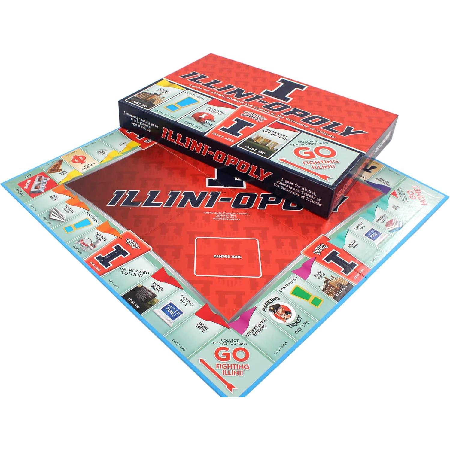 Juego de Mesa Illiniopoly Tarde para el Cielo - Universitario