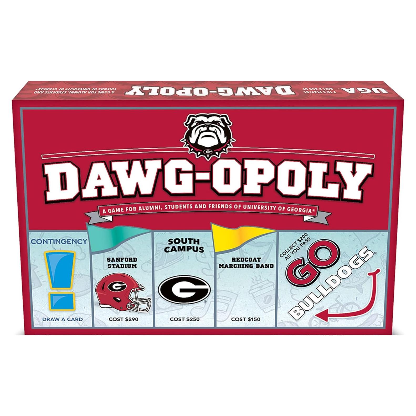 Juego de Mesa DAWGOPOLY Tarde para el Cielo Universidad Georgia