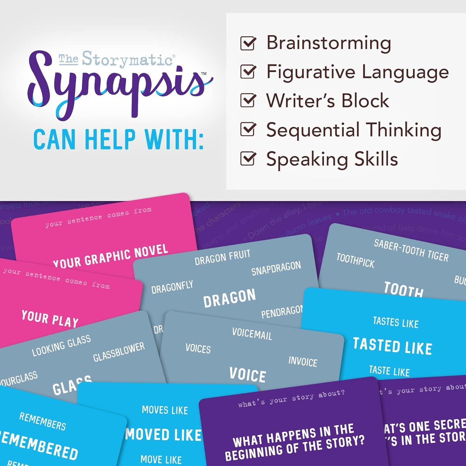 Juego de Escritura Creativa Storymatic Synapsis - 250 Prompts