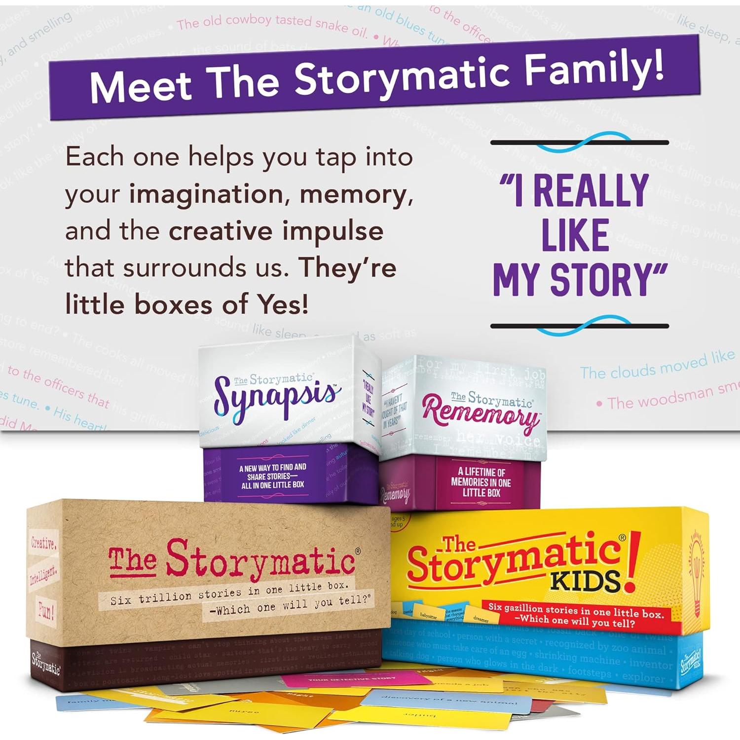 Juego de Escritura Creativa Storymatic Synapsis - 250 Prompts