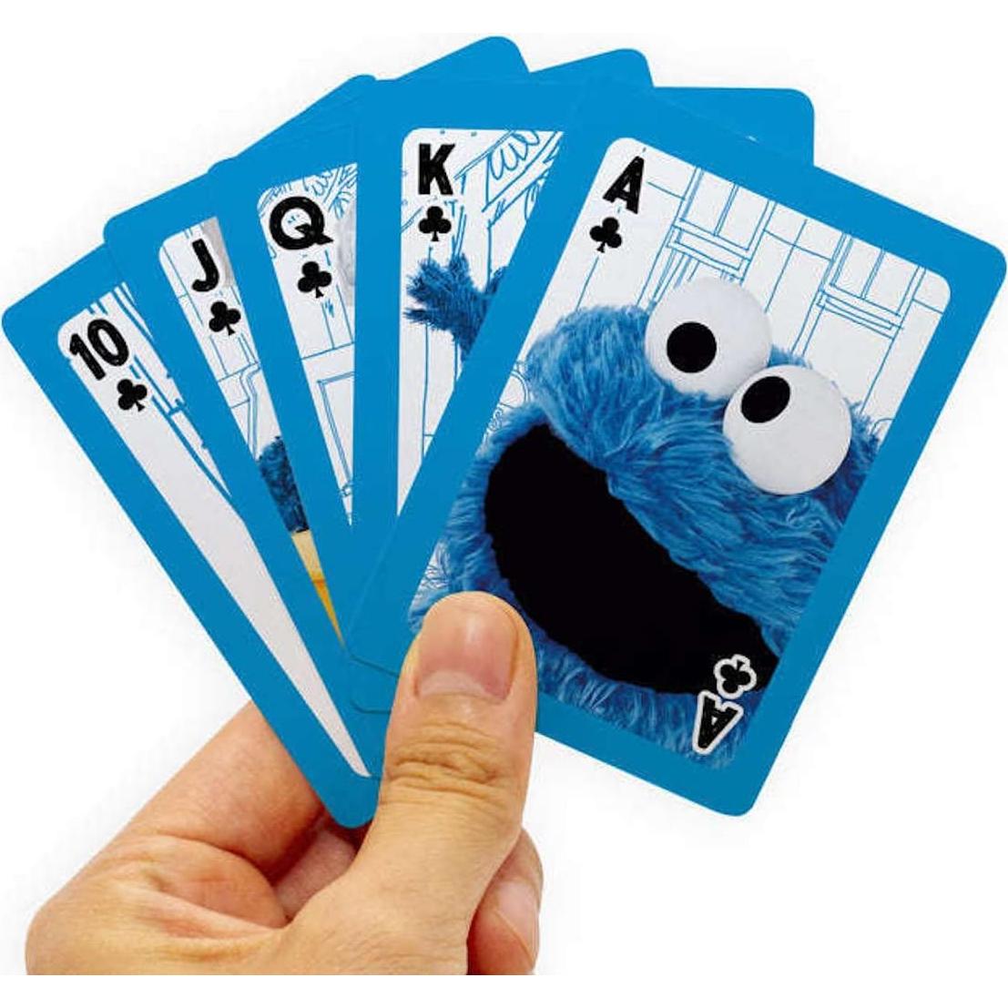 Baraja de Juego Cookie Monster Aquarius - Tamaño Póker