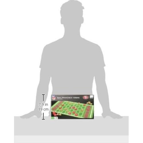 Juego de Damas NFL MasterPieces San Francisco 49ers 33x54.6cm