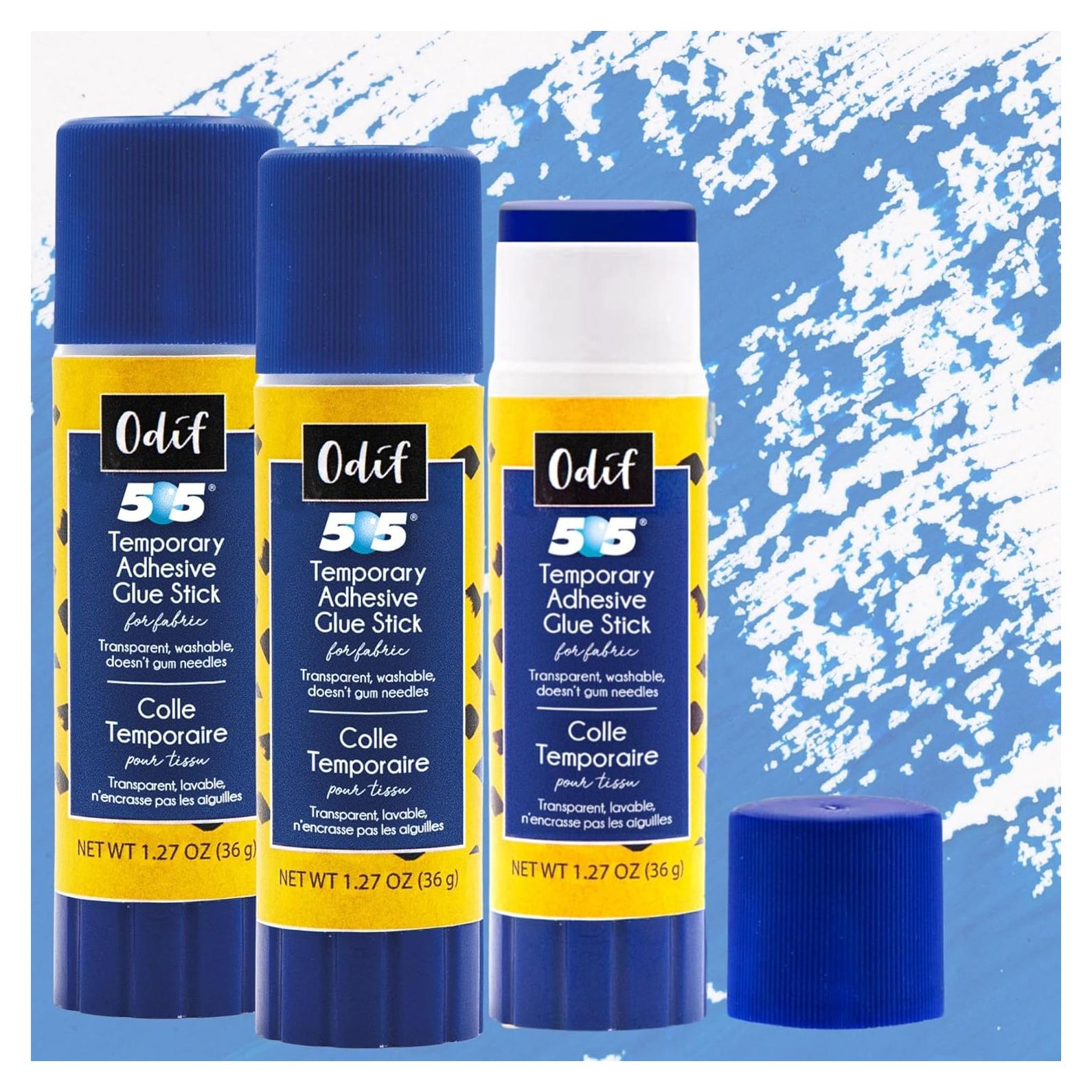 Adhesivo Temporal para Tela en Barra Odif 505 36 g - Sin Residuo